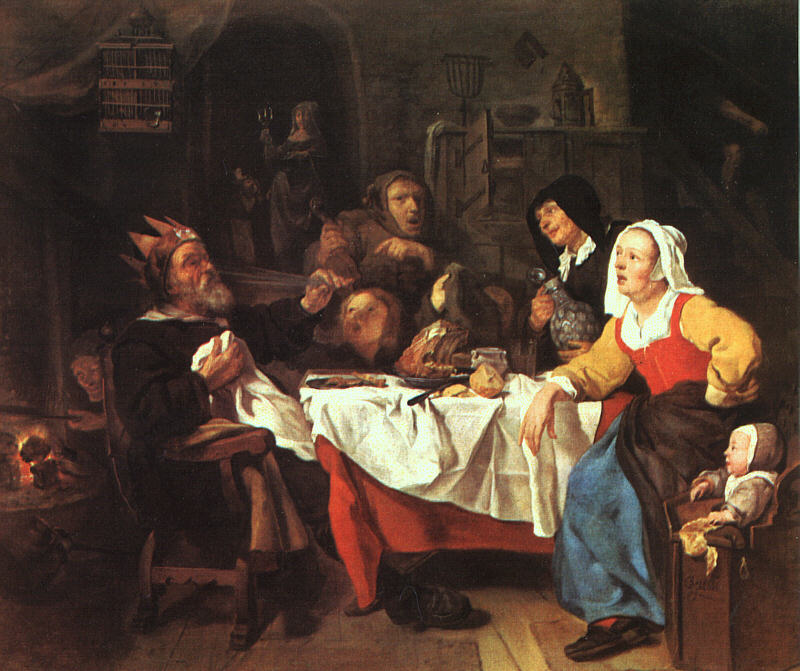 Gabriel Metsu The Bean Feast